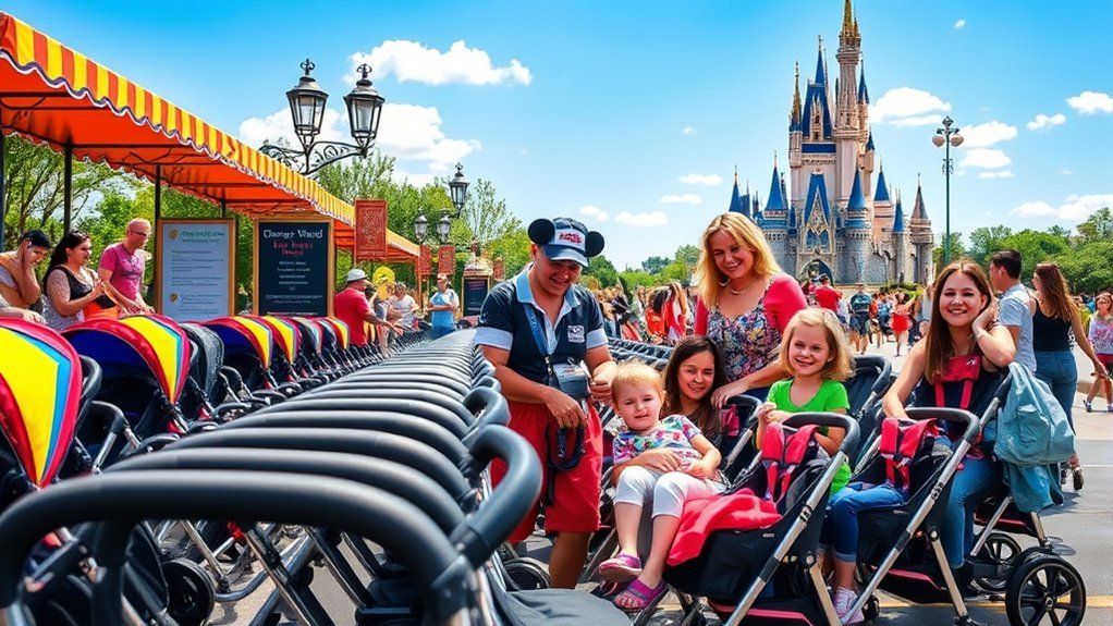 Disney World stroller rental costs explained