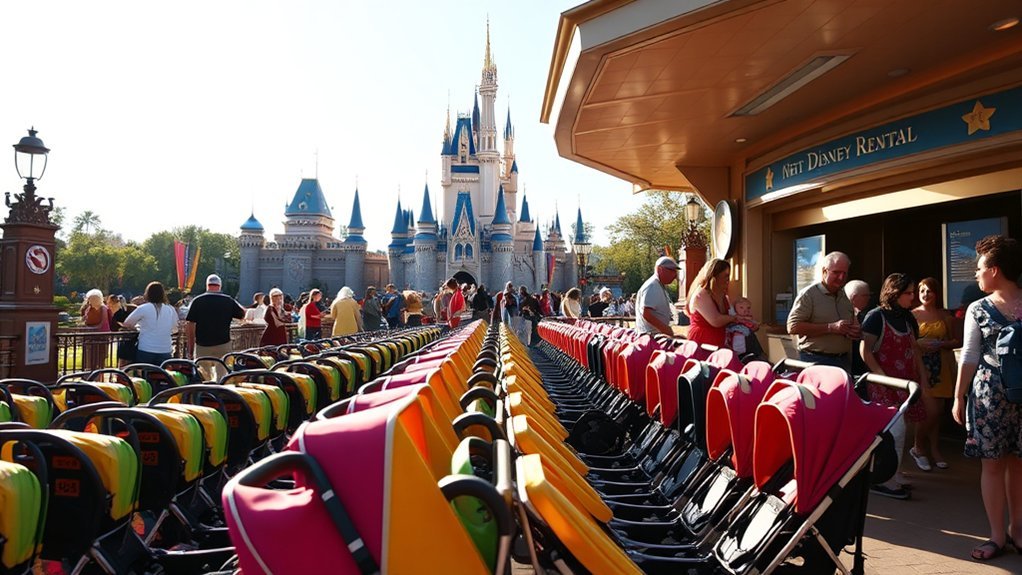 Disney World stroller rental pricing details