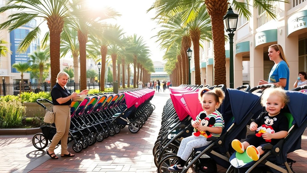 Can You Rent A Stroller At Disney Springs