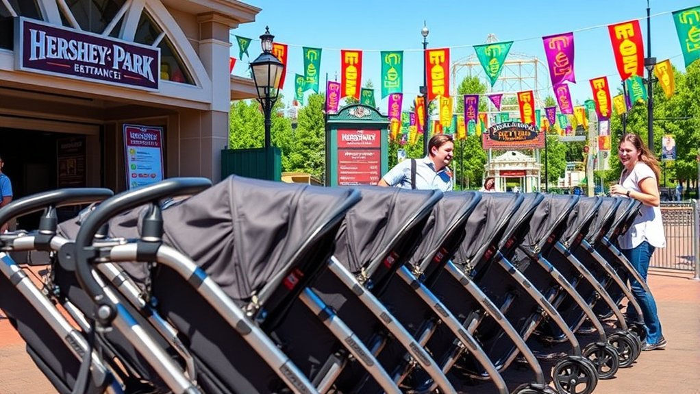 stroller rentals at hersheypark