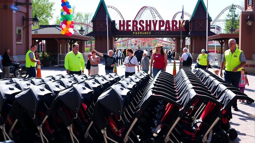 stroller rentals at hersheypark