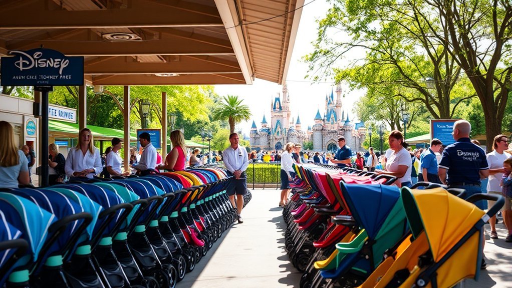 Disney stroller rental locations at the parks