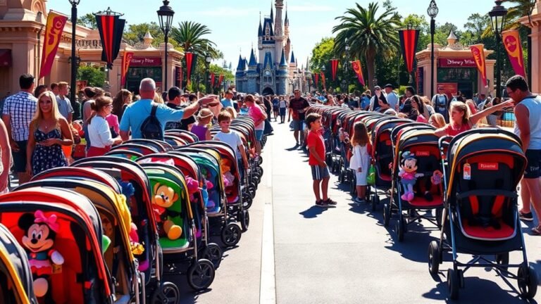 stroller reservations at disney
