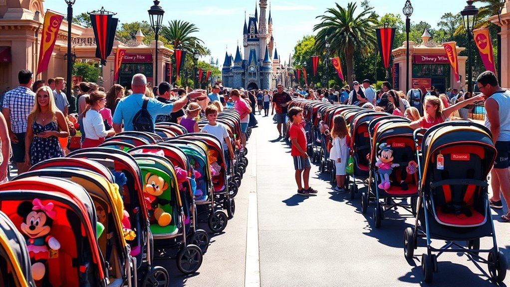 stroller reservations at disney