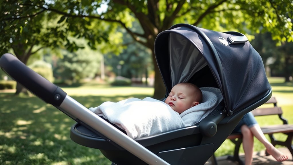 balancing stroller safety with baby sleep needs