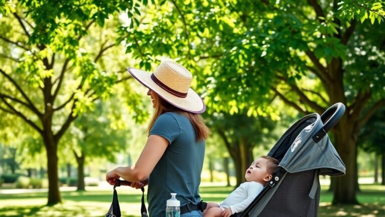 stroller safety in heat