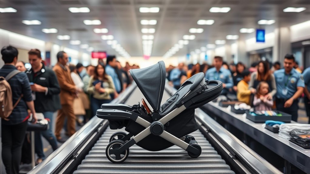 stroller security screening tips
