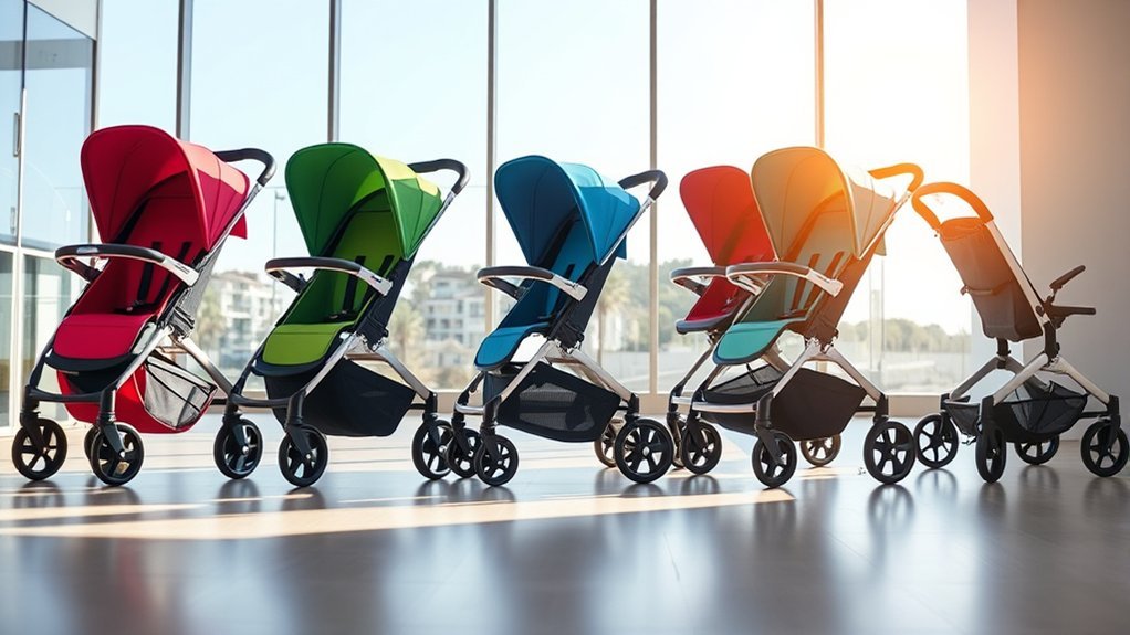 stroller specifications and safety