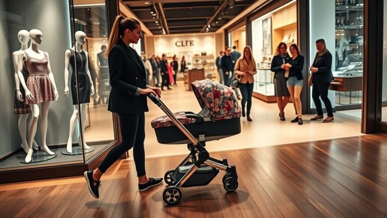 stroller store entry policy