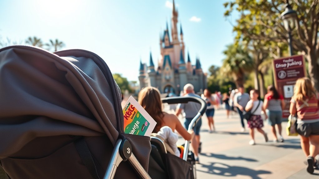 Practical stroller tips for Disneyland families