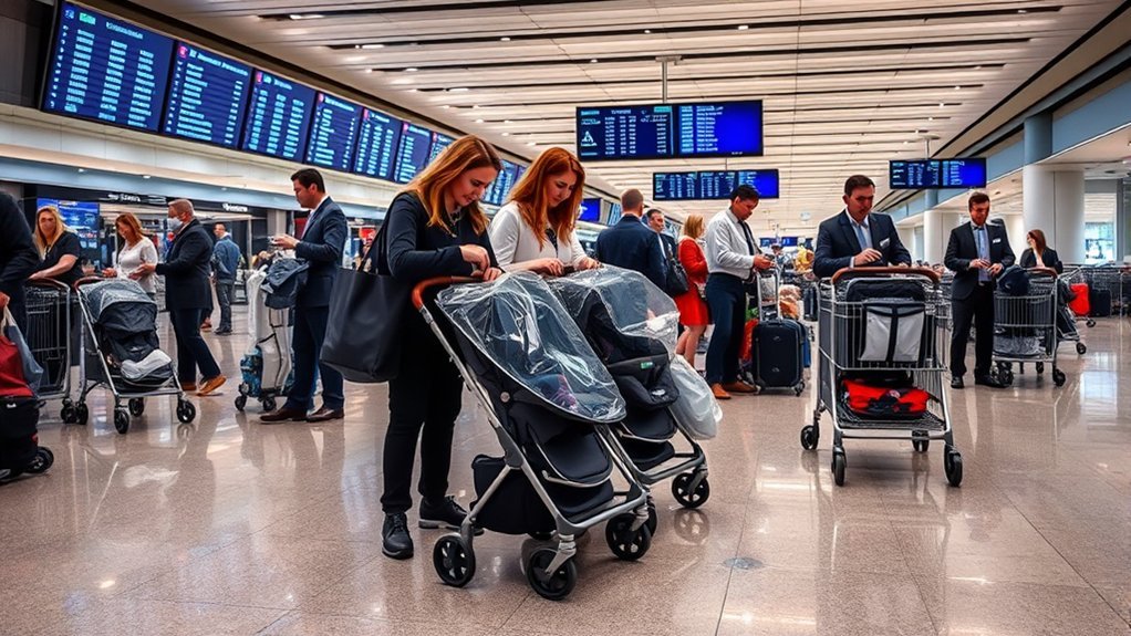 stroller travel preparation tips