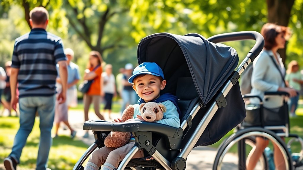stroller use exceptions explained