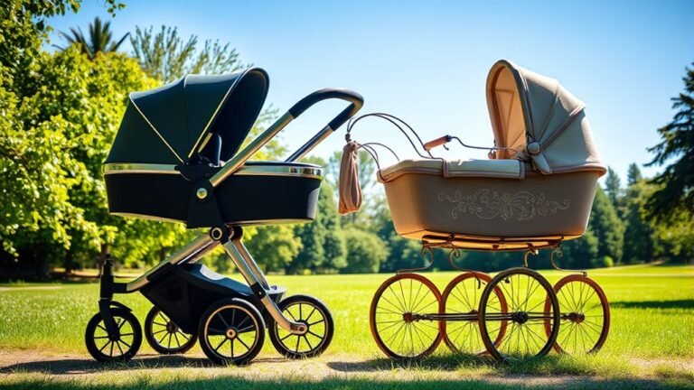 stroller versus pram comparison