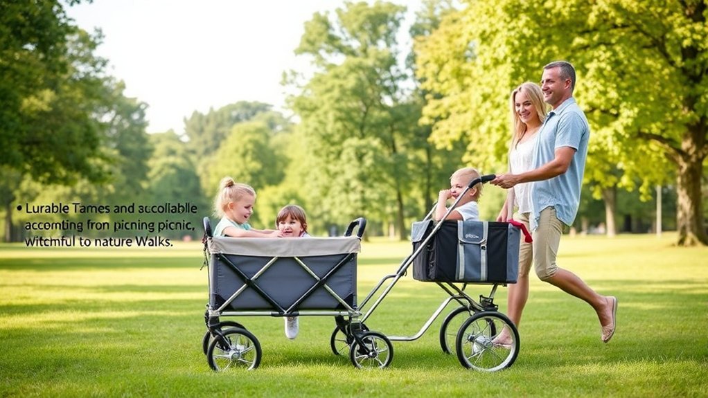 stroller wagons for families