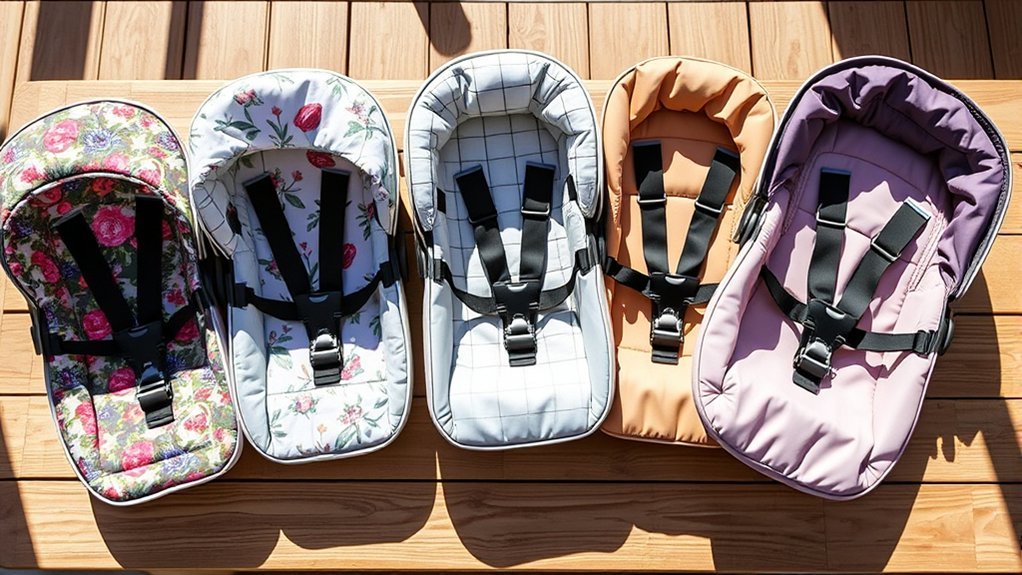 stylish stroller liner personalization