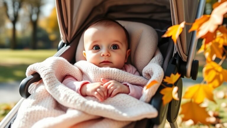 three month old stroller use