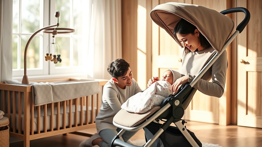 transitioning to stroller safety