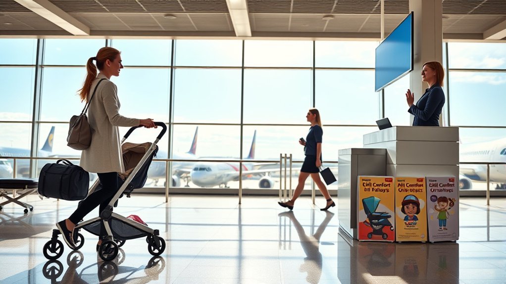 child travel comfort items for airport delays