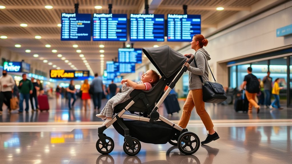 child comfort essentials during airport travel delays