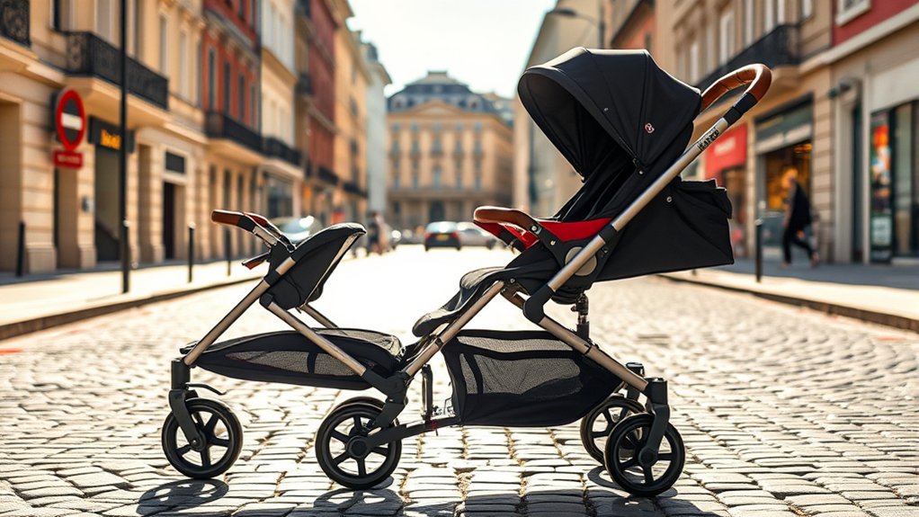 Travel-friendly Joie stroller features for parents with young children