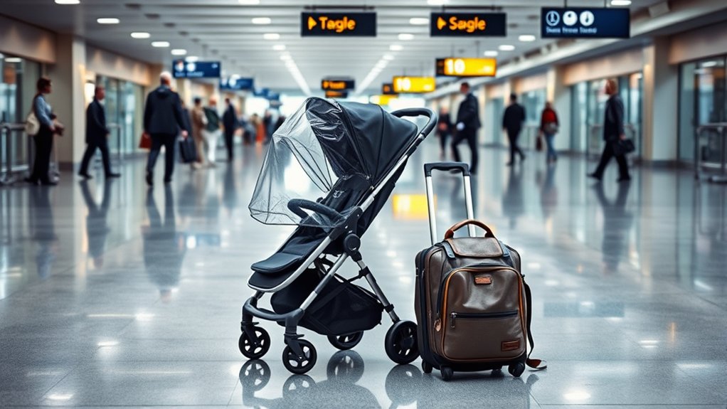 compact travel stroller alternatives to gate-check bags
