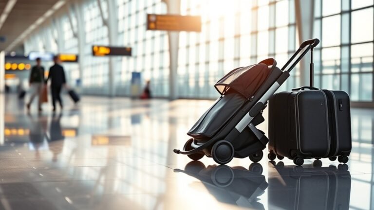 travel stroller carry on rules