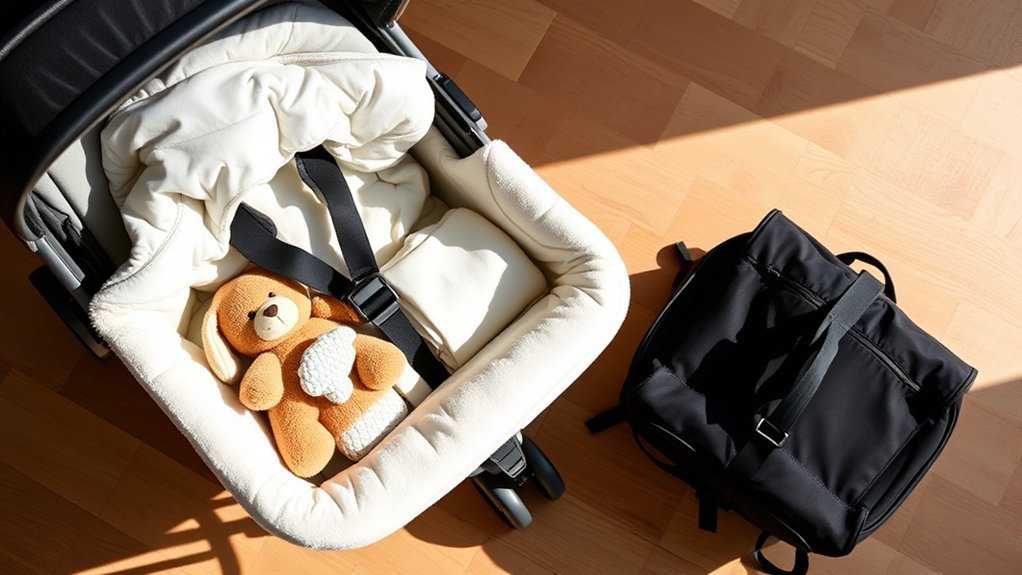 traveling with a stroller