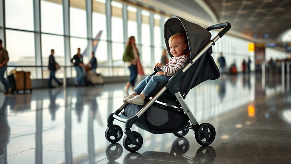 traveling with bob stroller