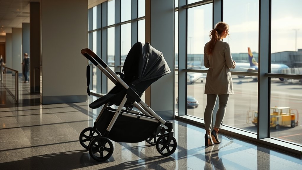 traveling with personal stroller