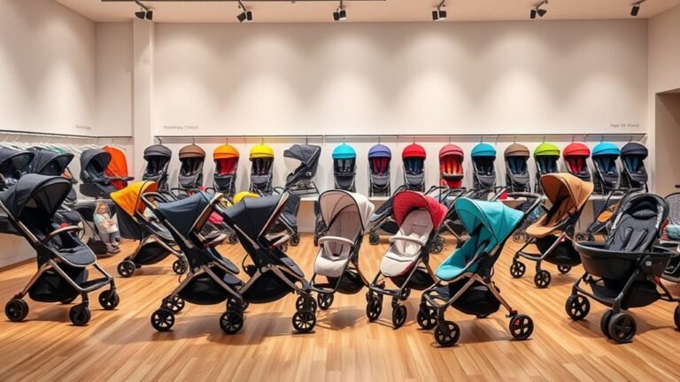 types of strollers available