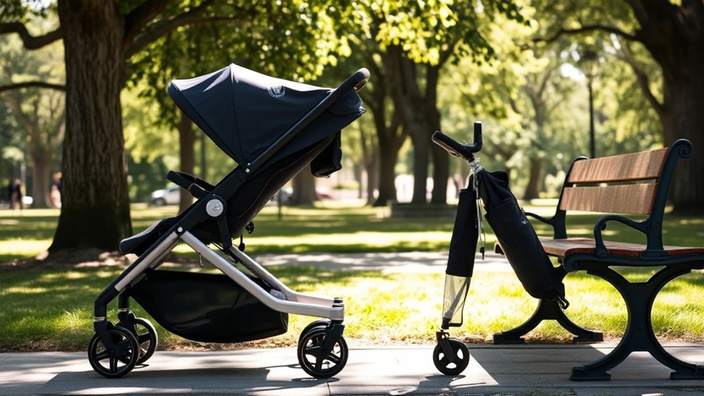 Umbrella strollers compared with other lightweight stroller options