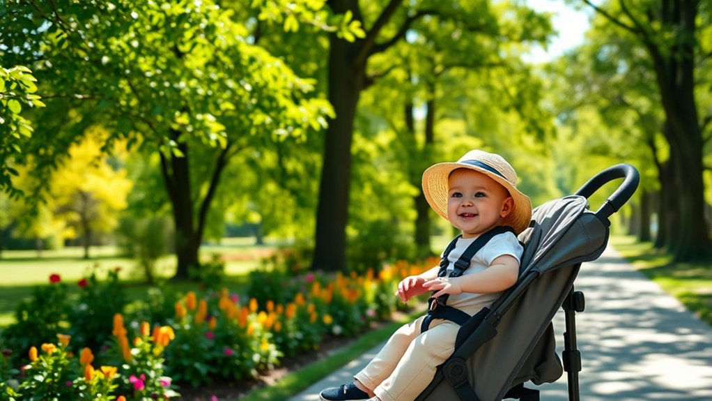 upright stroller transition tips