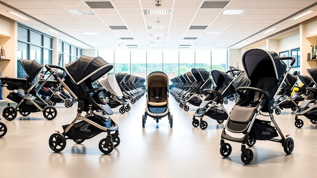 variety of stroller options