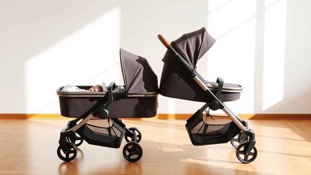 YOYO2 6+ stroller multi-position reclining seat feature