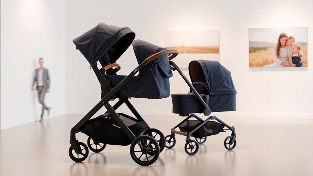 Nuna DEMI Next versatile stroller seating options for growing families