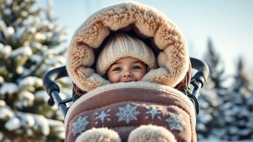 winter stroller outing preparation