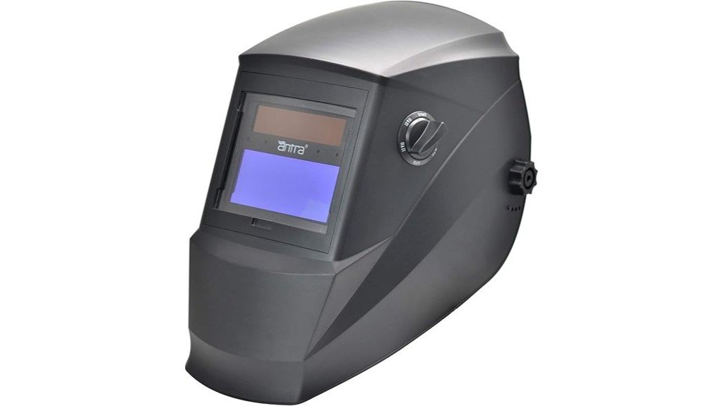 solar auto darkening helmet