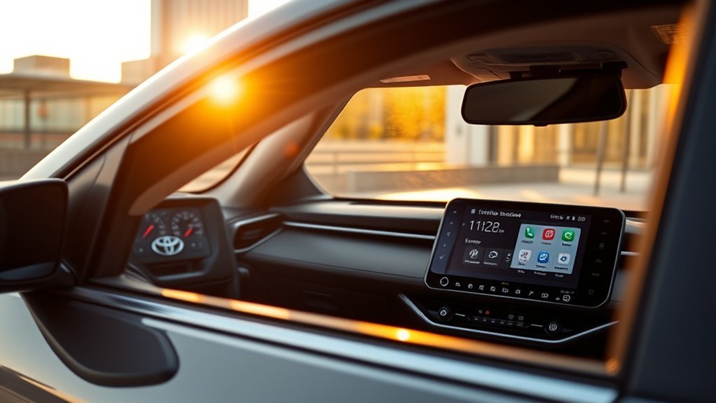 2021 Toyota RAV4 LE 7-inch audio multimedia system