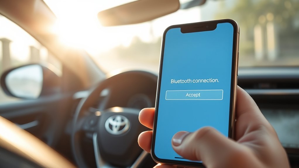 accept bluetooth connection request
