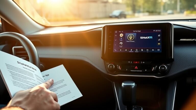 activate siriusxm in rav4