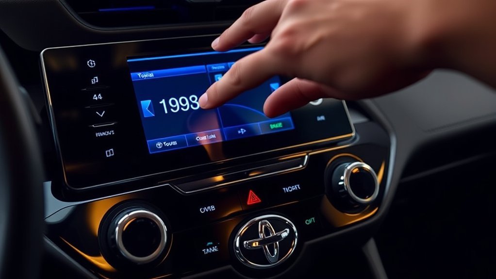 adjust rav4 dashboard clock