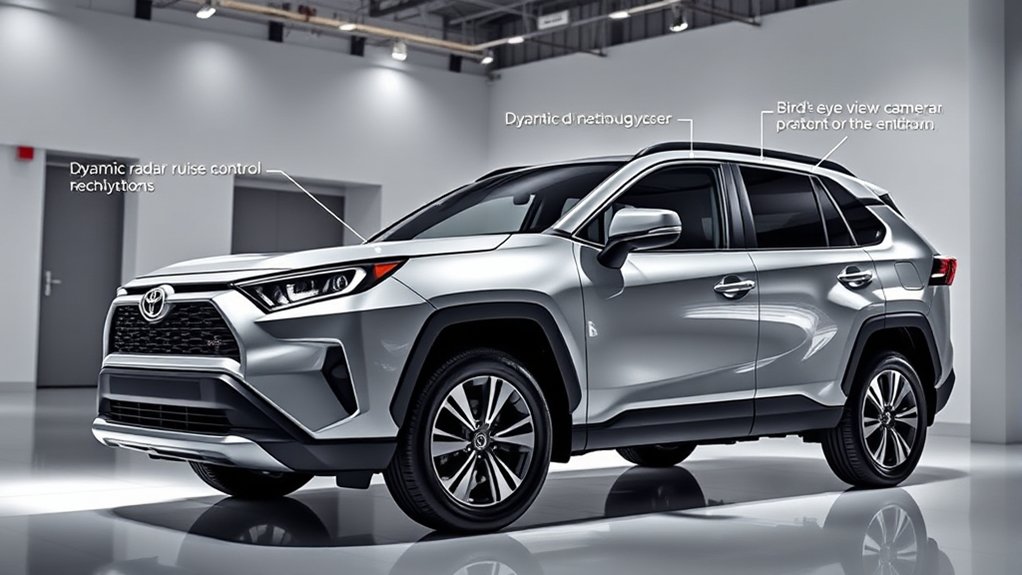 Toyota RAV4 safety and connectivity features