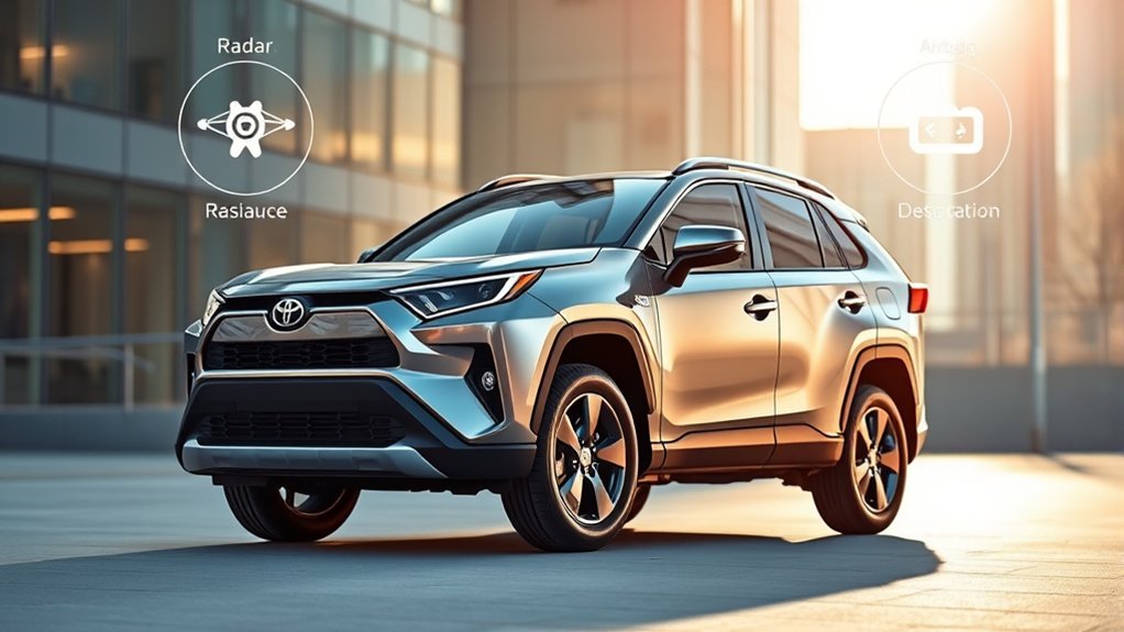 Toyota RAV4 driver-assistance and active safety features