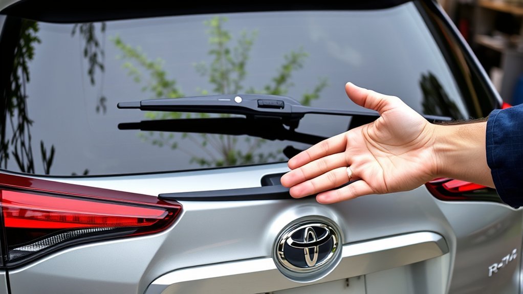Common Toyota RAV4 rear wiper replacement mistakes