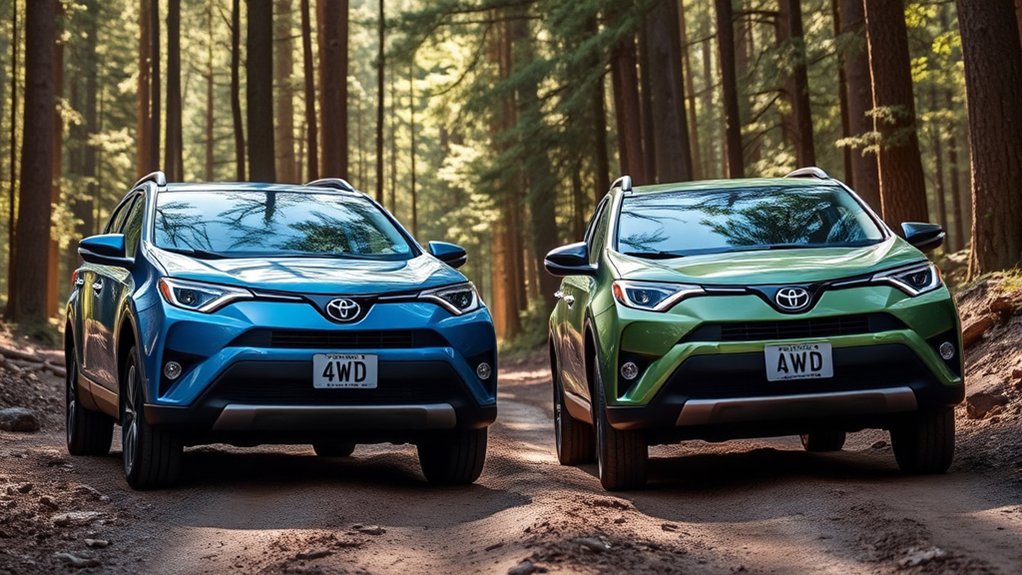 2026 Toyota RAV4 trims available with all-wheel drive