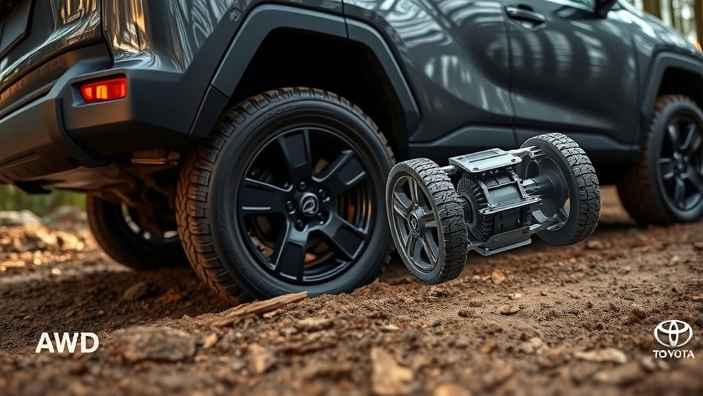 Toyota RAV4 AWD traction system and maintenance overview