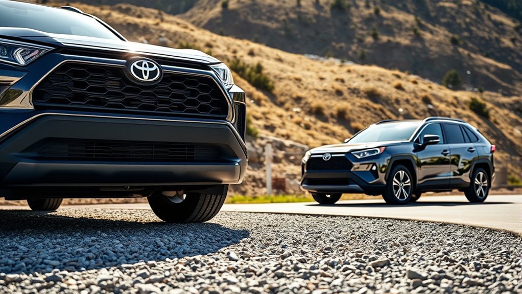 Toyota RAV4 AWD versus FWD drivetrain comparison