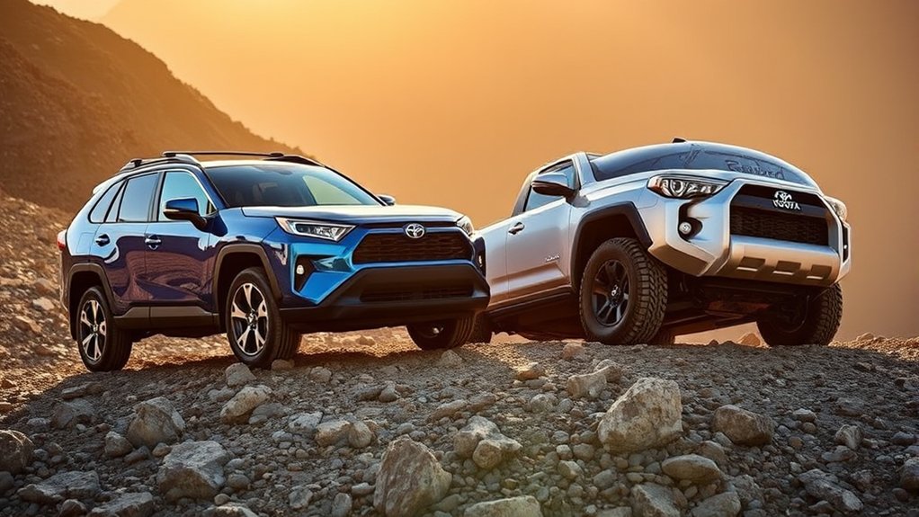 Toyota RAV4 all-wheel drive compared with traditional four-wheel drive
