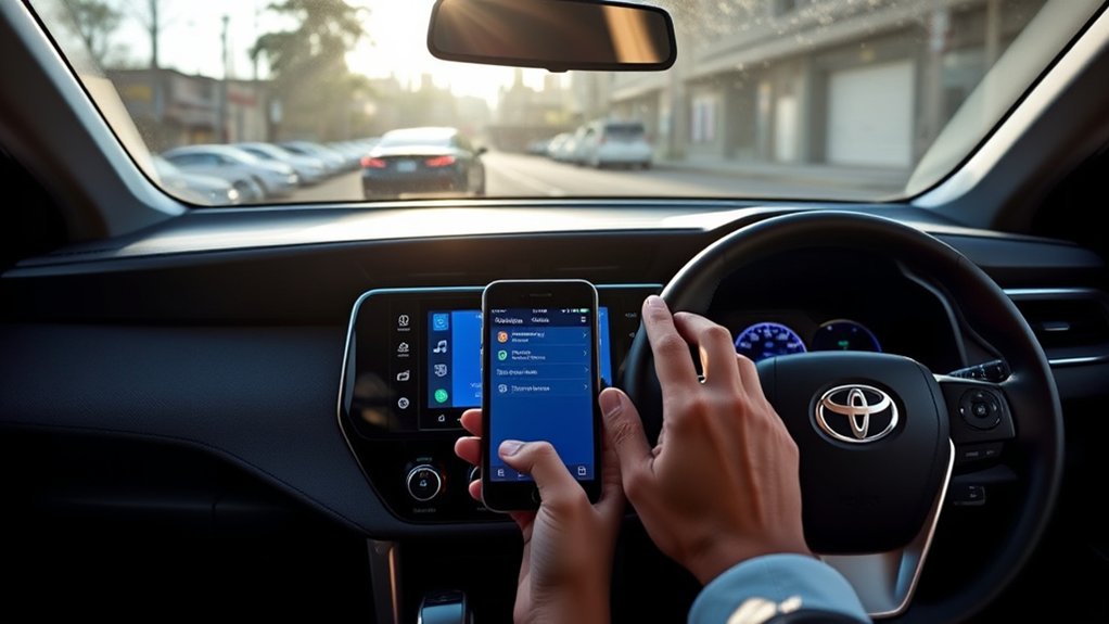 Toyota RAV4 LE Bluetooth pairing and connection troubleshooting steps