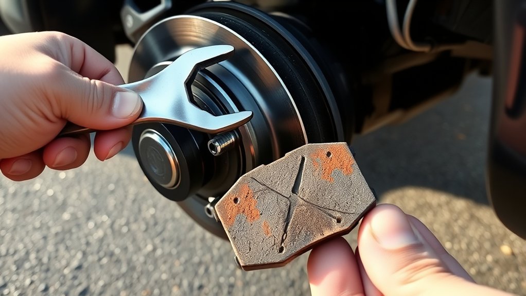 Common Toyota RAV4 rear brake pad replacement mistakes